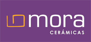 Mora Ceramicas logo.