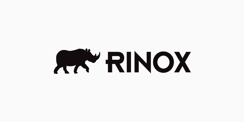 Rinox logo.