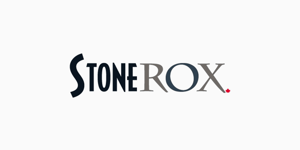 Stone Rox logo.