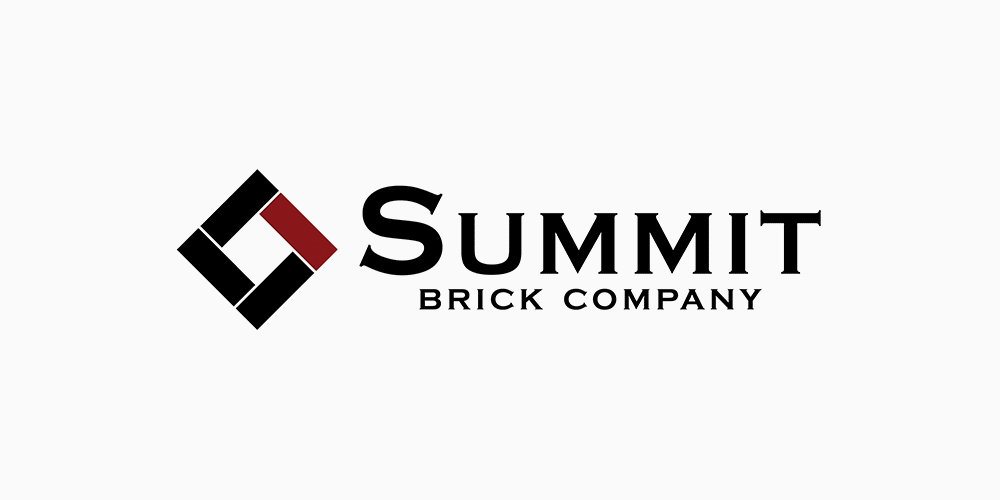 Summit Brick Company logo.